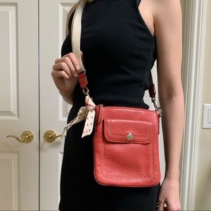 Coral Coach Purse
